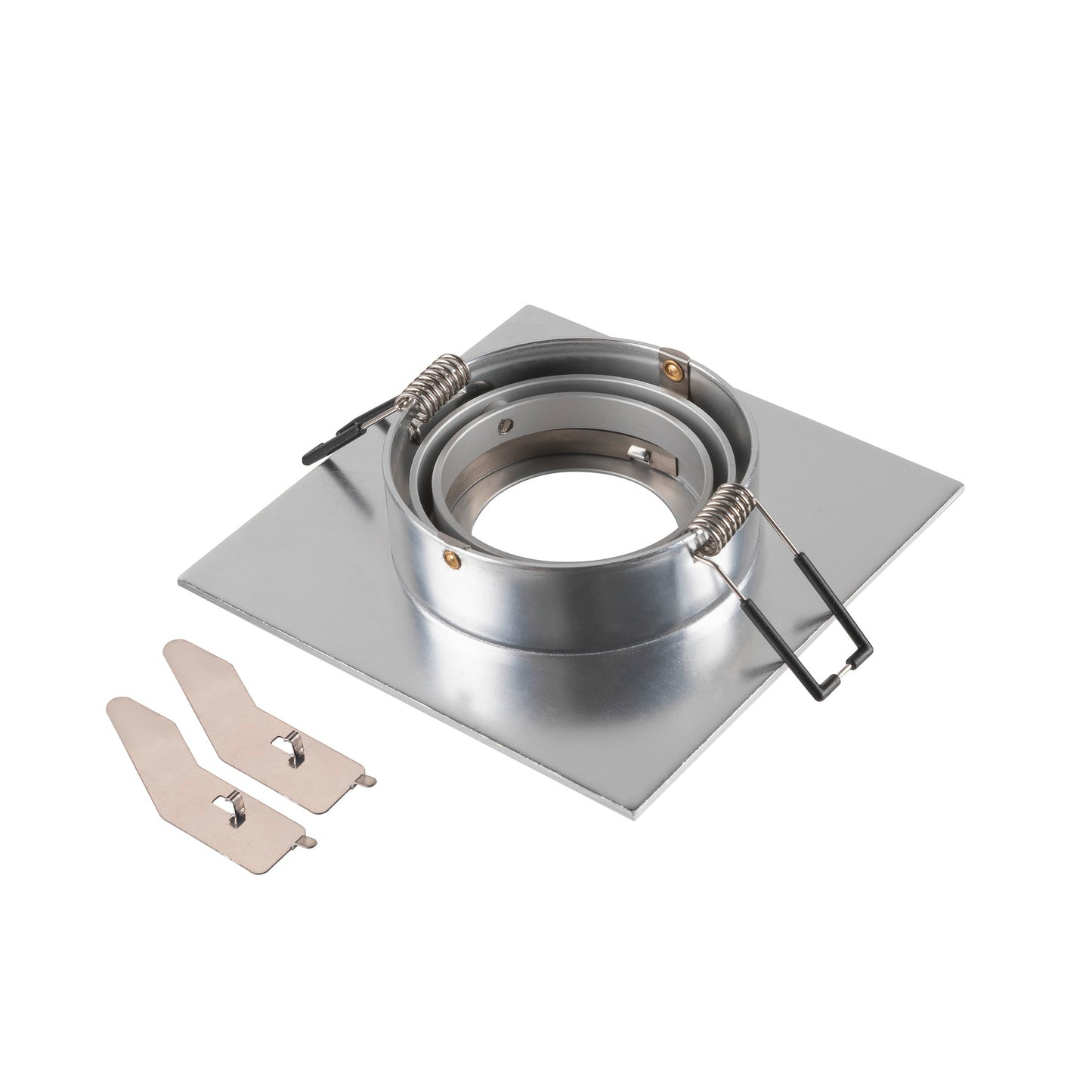 NEW TRIA® 75 XL, Deckeneinbauring, L: 11 B: 11 H: 2.6 cm, aluminium