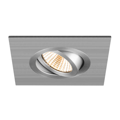 NEW TRIA® 75 XL, Deckeneinbauring, L: 11 B: 11 H: 2.6 cm, aluminium