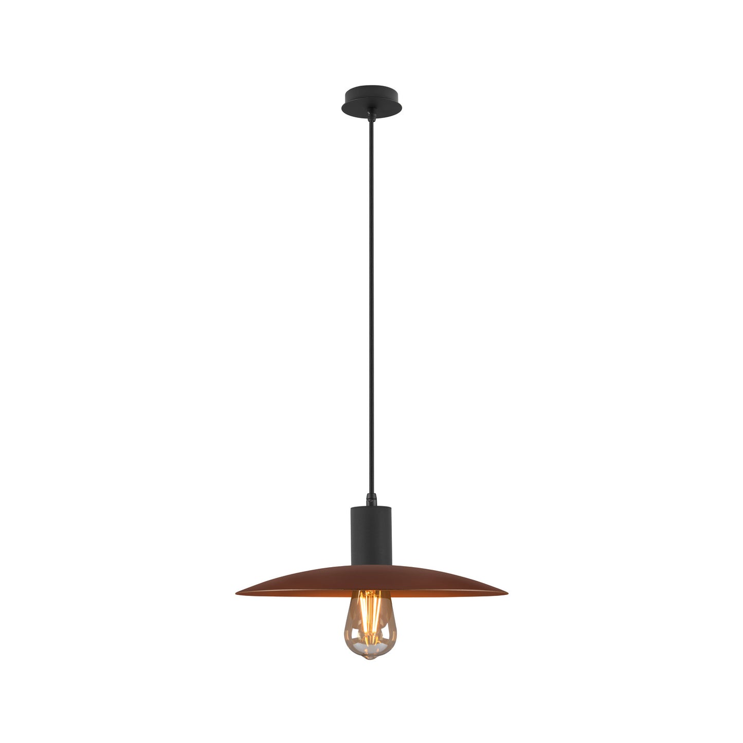 LALU®, Pendelleuchte, Mix&Match, 150 cm, E27, max. 10 W, schwarz