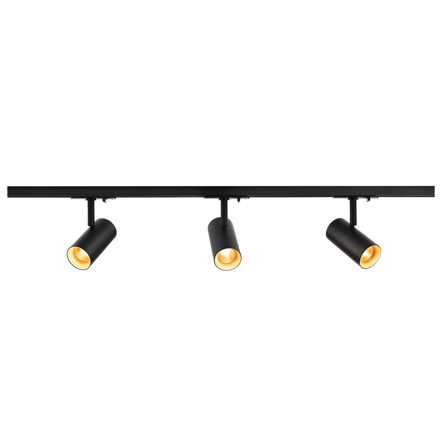 NOBLO® SPOT, Schienensystem Set, rund, 2700 K, 19 W, Phasenabschnitt, 32°, schwarz