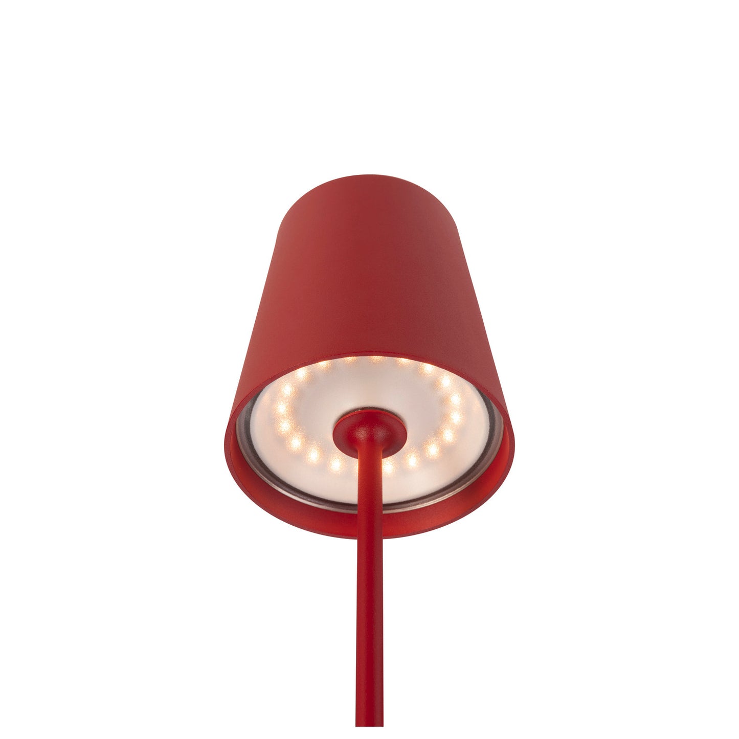 VINOLINA TWO, Tischleuchte, Akku, IP65, 2200/2700/3000 K, TOUCH, rot