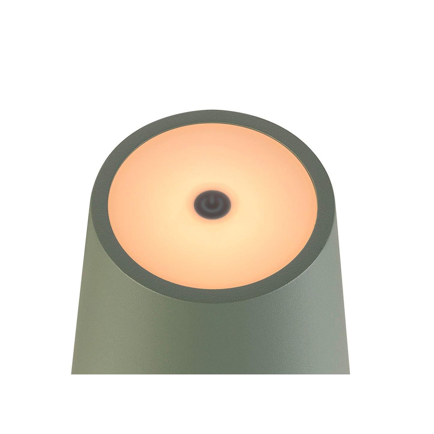 VINOLINA TWO, Tischleuchte, Akku, IP65, 2200/2700/3000 K, TOUCH, grün