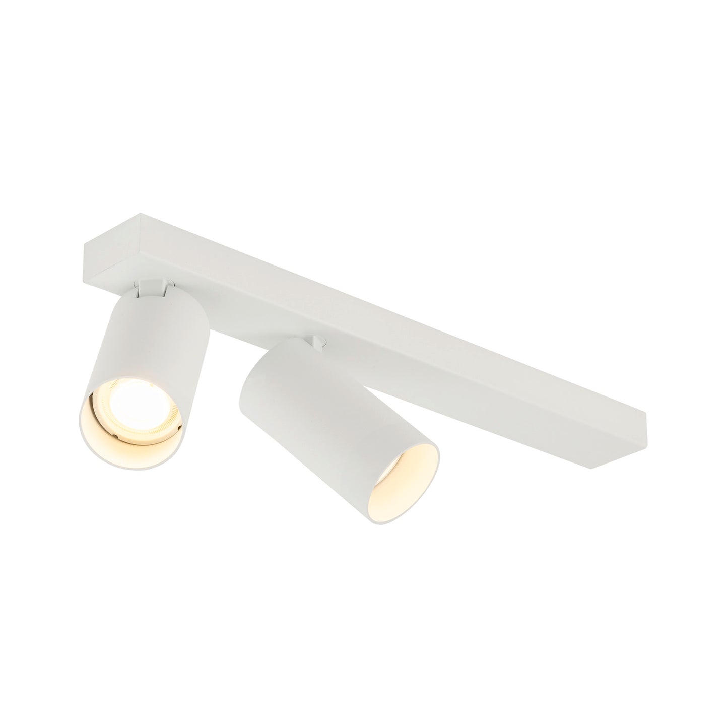 KAMI, Deckenaufbauleuchte, double, long, 2x max. 10 W, GU10, weiß