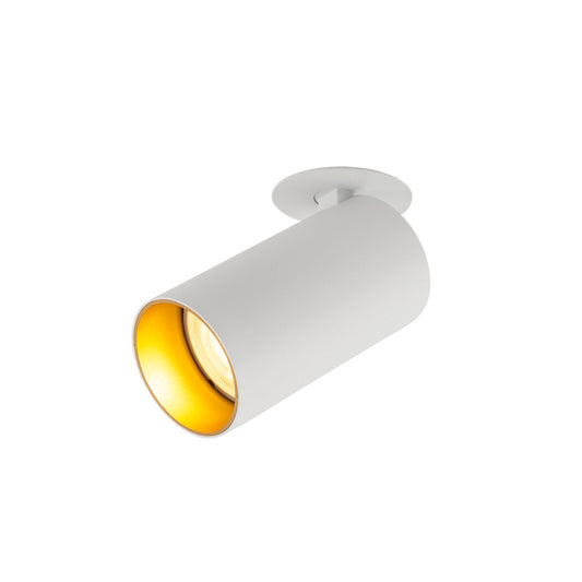 KAMI, Deckeneinbauleuchte, 1x max. 10 W, GU10, weiß/gold