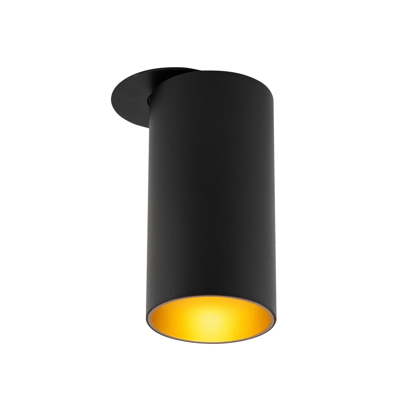 KAMI, Deckeneinbauleuchte, 1x max. 10 W, GU10, schwarz/gold