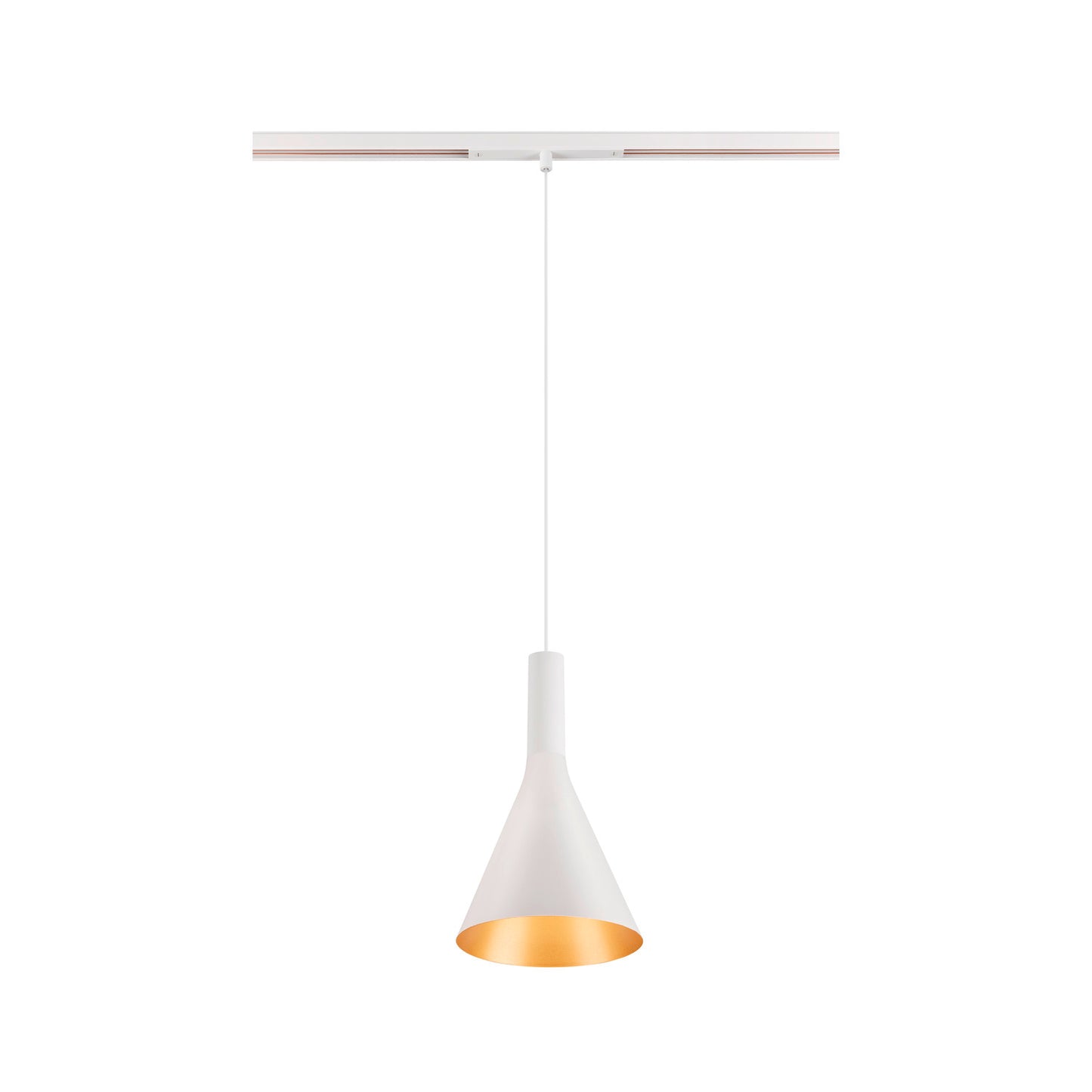 LALU® CONE 15, Leuchtenschirm, Mix&Match, H:17 cm, weiß