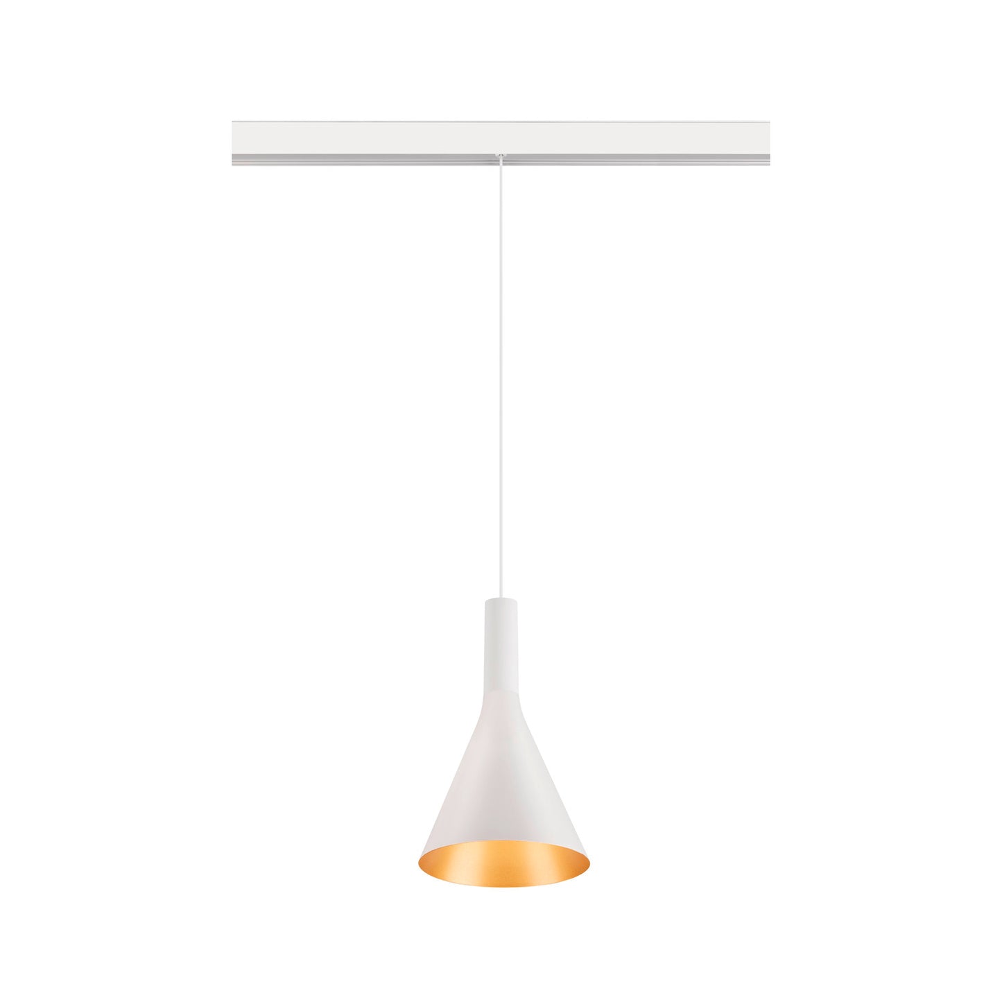 LALU® CONE 15, Leuchtenschirm, Mix&Match, H:17 cm, weiß