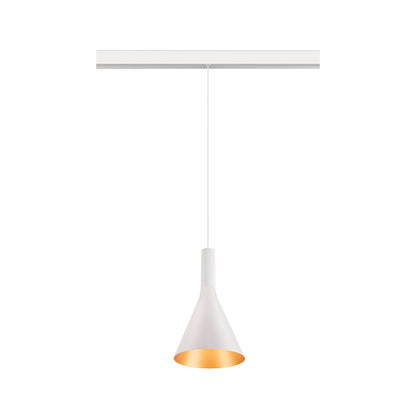 LALU® CONE 15, Leuchtenschirm, Mix&Match, H:17 cm, weiß