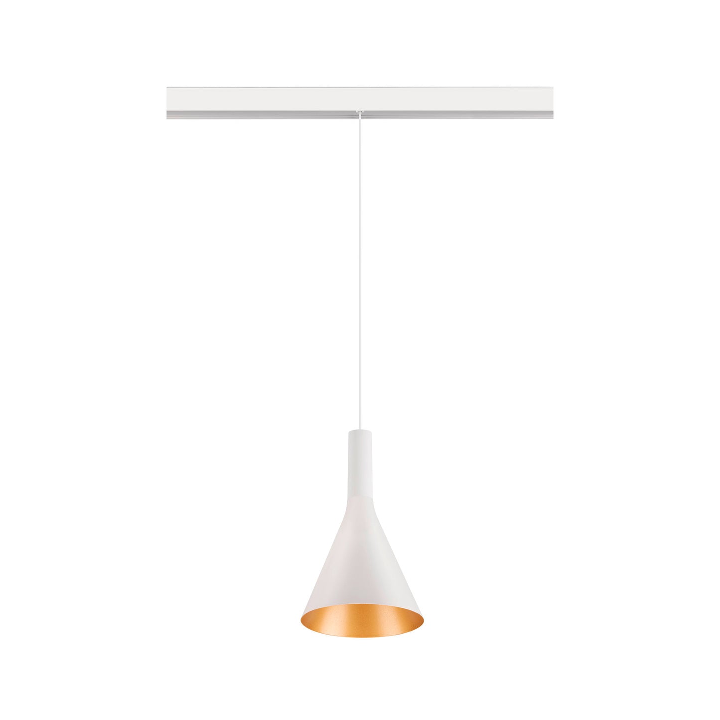 LALU® CONE 15, Leuchtenschirm, Mix&Match, H:17 cm, weiß