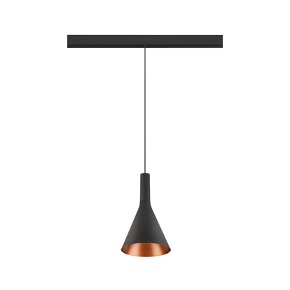 LALU® CONE 15, Leuchtenschirm, Mix&Match, H:17 cm, schwarz