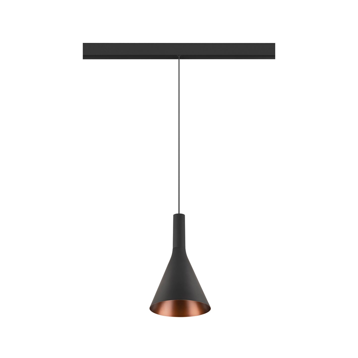 LALU® CONE 15, Leuchtenschirm, Mix&Match, H:17 cm, schwarz