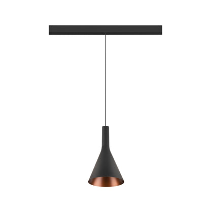 LALU® CONE 15, Leuchtenschirm, Mix&Match, H:17 cm, schwarz