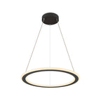 ONE FLAT PD, single, Pendelleuchte, Pendellänge 180 cm, 2700/3000 K, PHASE, schwarz