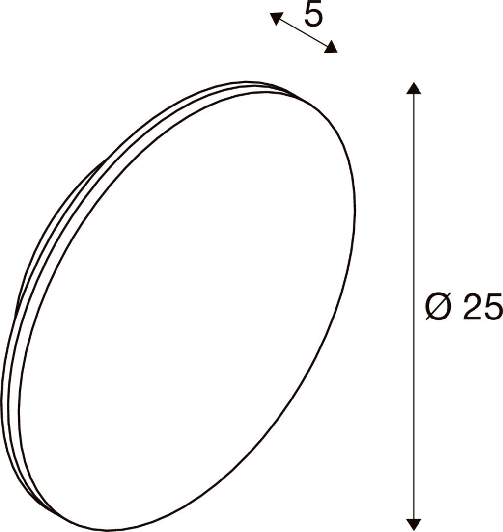 D-RING M, Wandleuchte, PHASE, 2700/3000 K, PHASE, IP65, schwarz