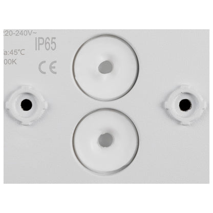 D-RING M, Wandleuchte, PHASE, 2700/3000 K, PHASE, IP65, weiß
