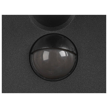 Q-RING, Wandleuchte, Sensor, 3000 K, IP54, schwarz