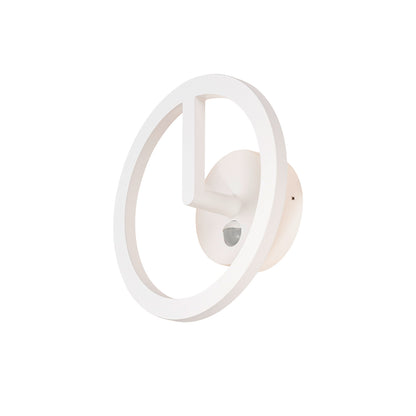 Q-RING, Wandleuchte, Sensor, 3000 K, IP54, weiß