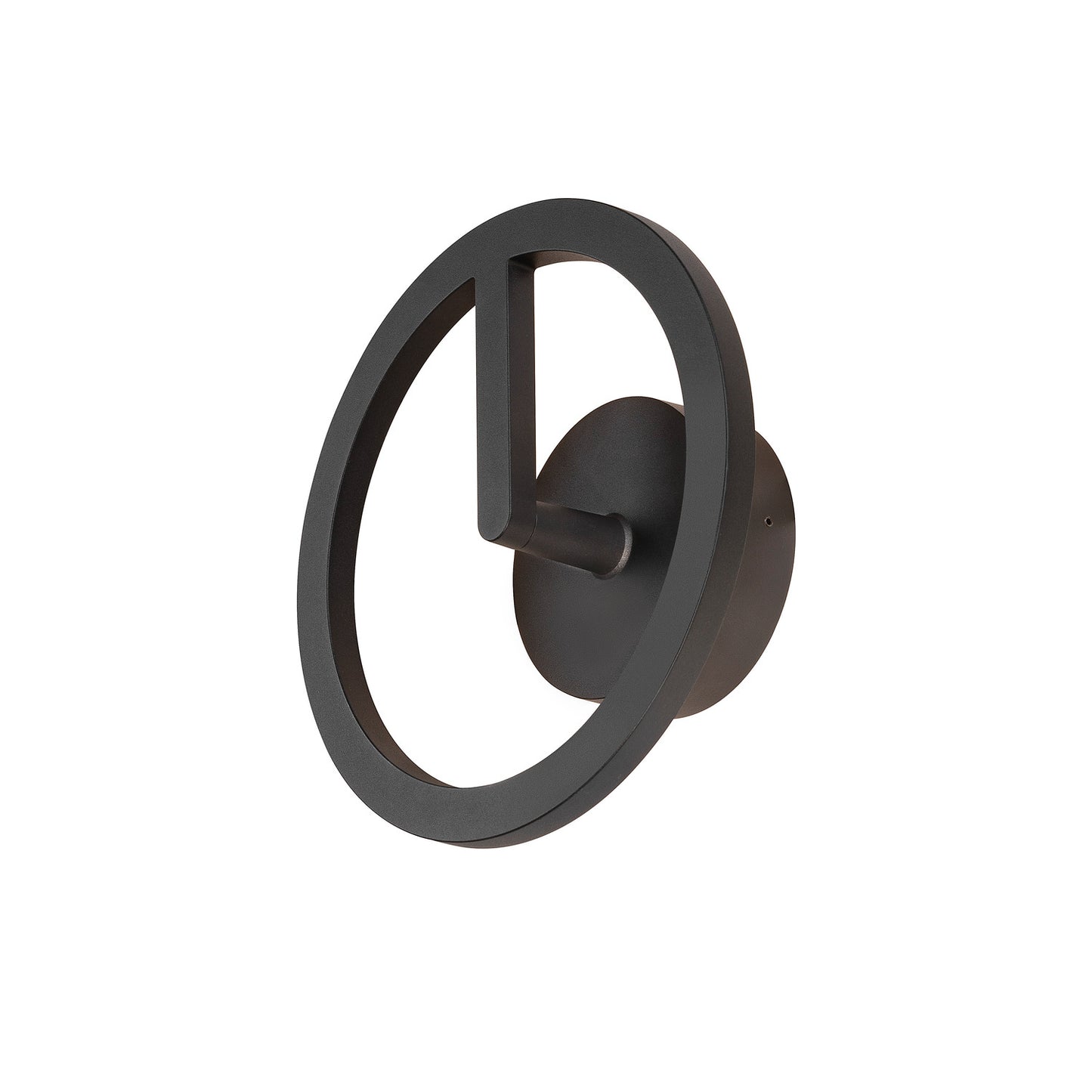 Q-RING, Wandleuchte, 3000 K, PHASE, IP65, schwarz
