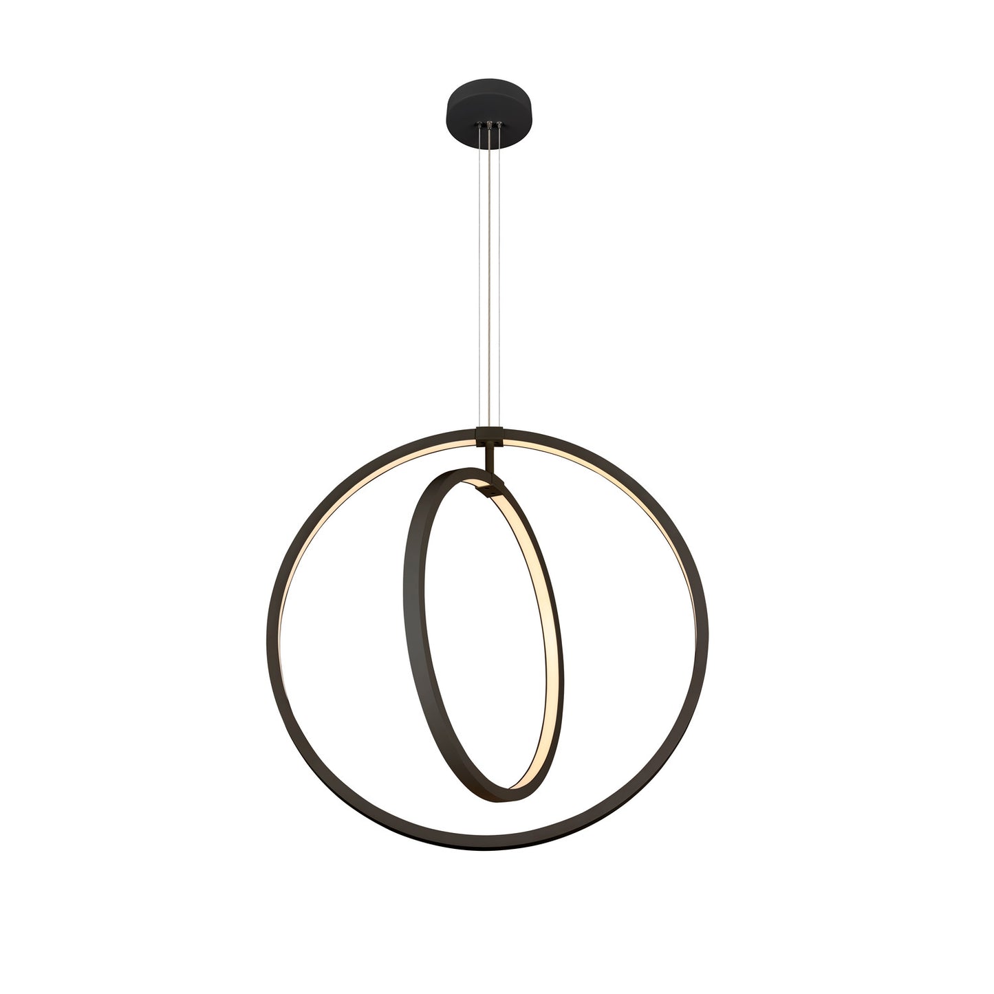 ONE VERTICAL PD, Pendelleuchte, 180 cm, 2700/3000 K, PHASE, schwarz