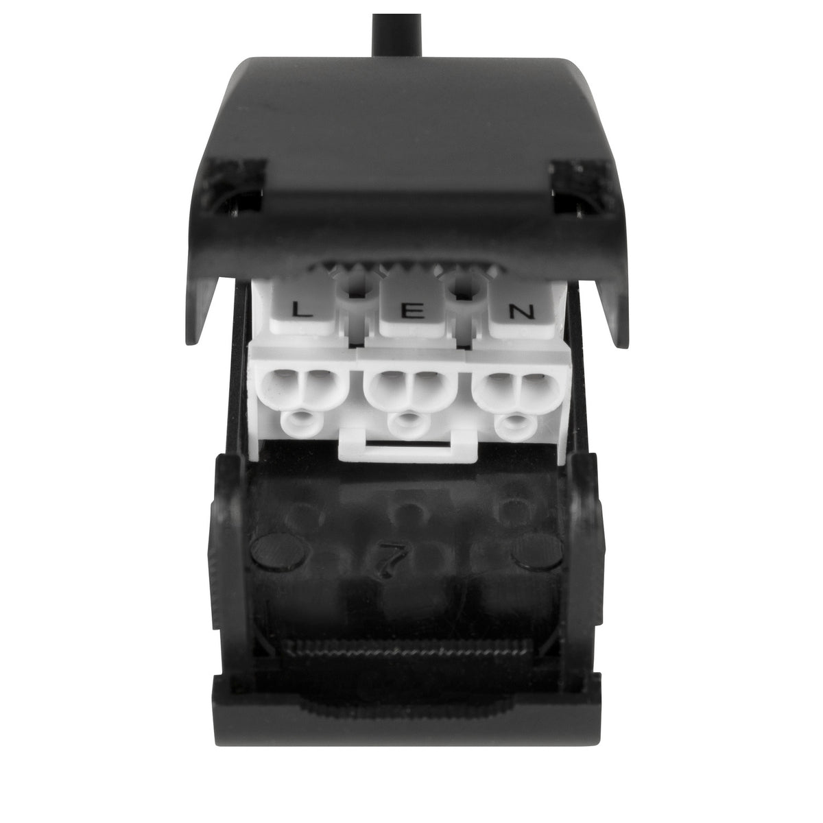 NEW TRIA® 155, DOUBLE LED-Modul, 2700 K, 38°, PHASE, schwarz