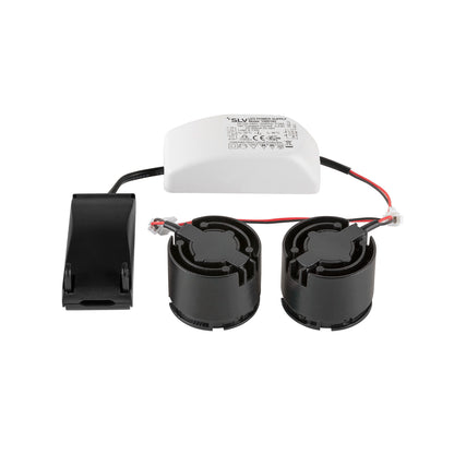 NEW TRIA® 155, DOUBLE LED-Modul, 3000 K, 38°, PHASE, schwarz
