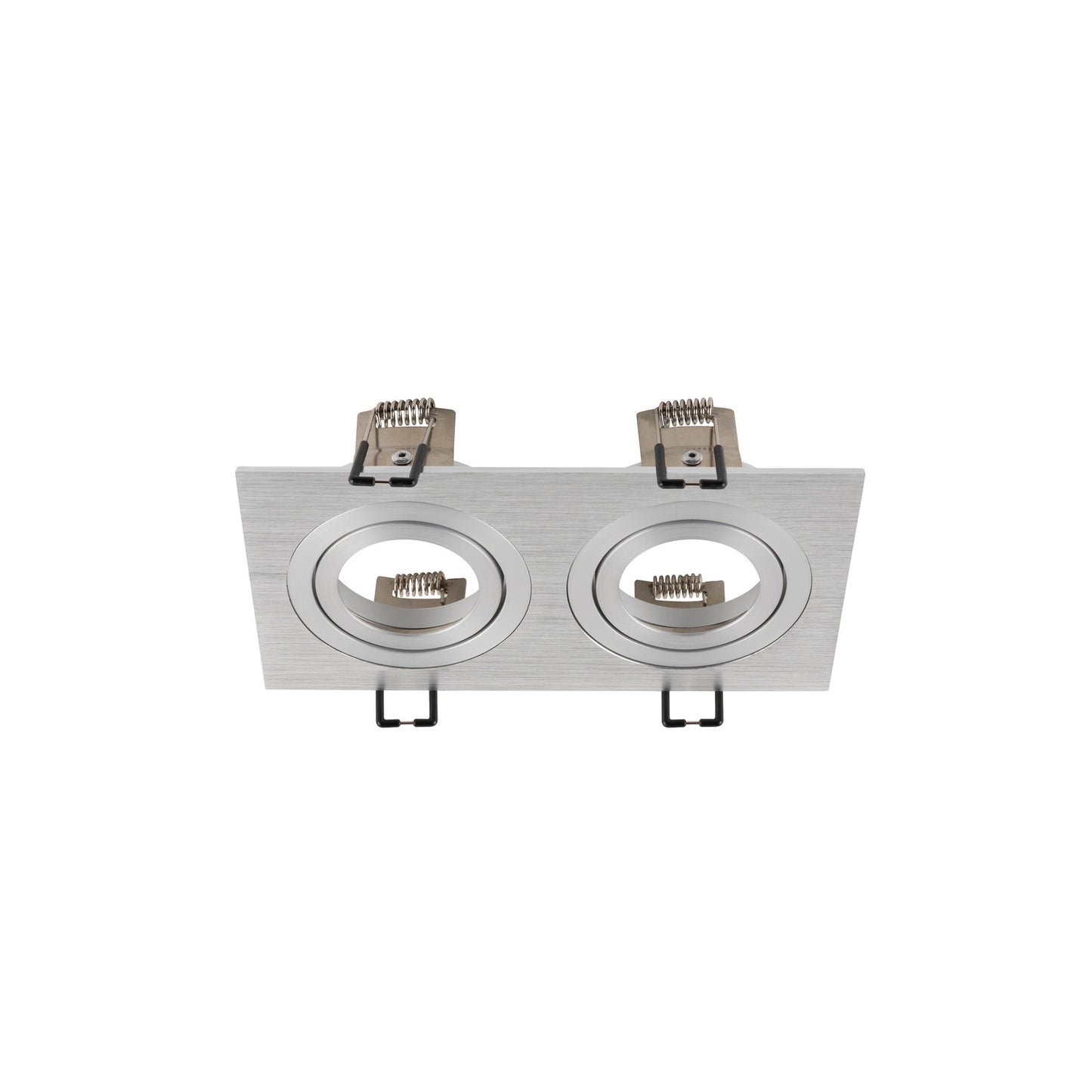 NEW TRIA® 155, Deckeneinbauring, L: 17 B: 9 H: 4 cm, zweiflammig, IP 20, aluminium