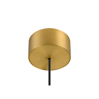 QUIMERA, Pendelleuchte, Pendellänge 150 cm, 2700/3000 K, PHASE, gebürstet messing