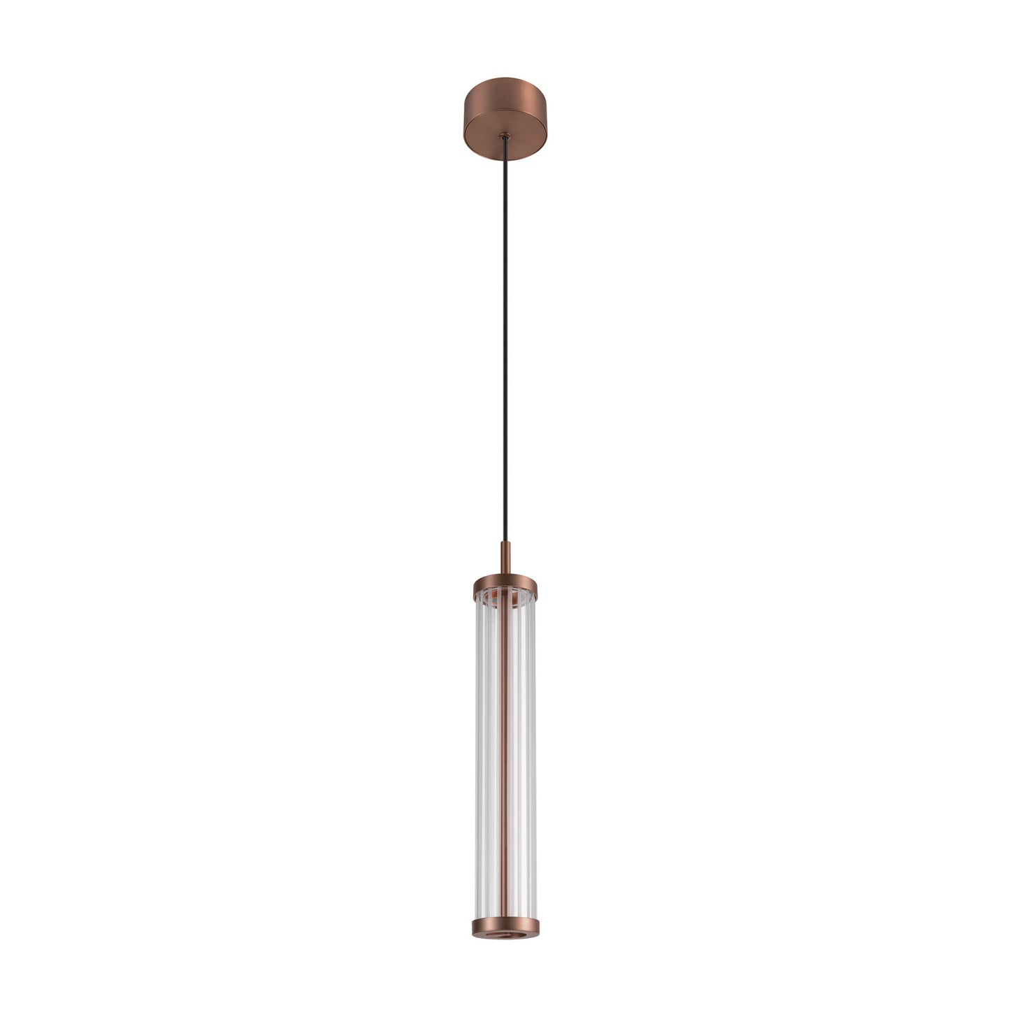 QUIMERA, Pendelleuchte, Pendellänge 150 cm, 2700/3000 K, PHASE, dunkel kupfer