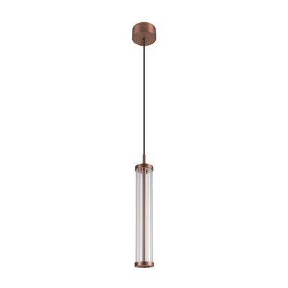 QUIMERA, Pendelleuchte, Pendellänge 150 cm, 2700/3000 K, PHASE, dunkel kupfer