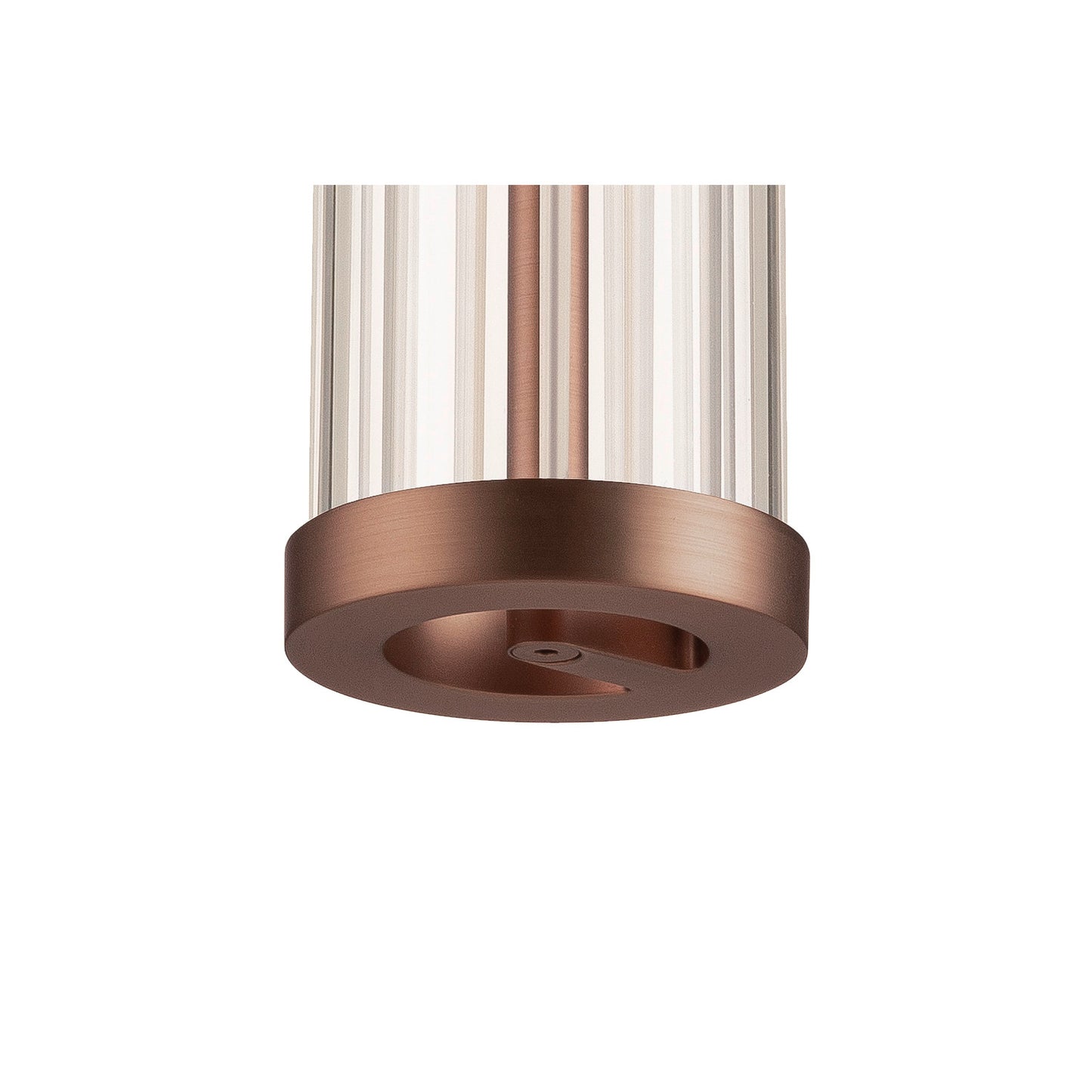 QUIMERA, Pendelleuchte, Pendellänge 150 cm, 2700/3000 K, PHASE, dunkel kupfer