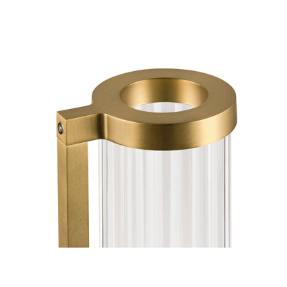 QUIMERA, Wandaufbauleuchte, 2700/3000 K, PHASE, gebürstet messing