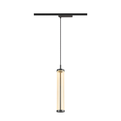 QUIMERA, 1~ Pendelleuchte, Pendellänge 150 cm, 2700 K, PHASE, dunkel bronze