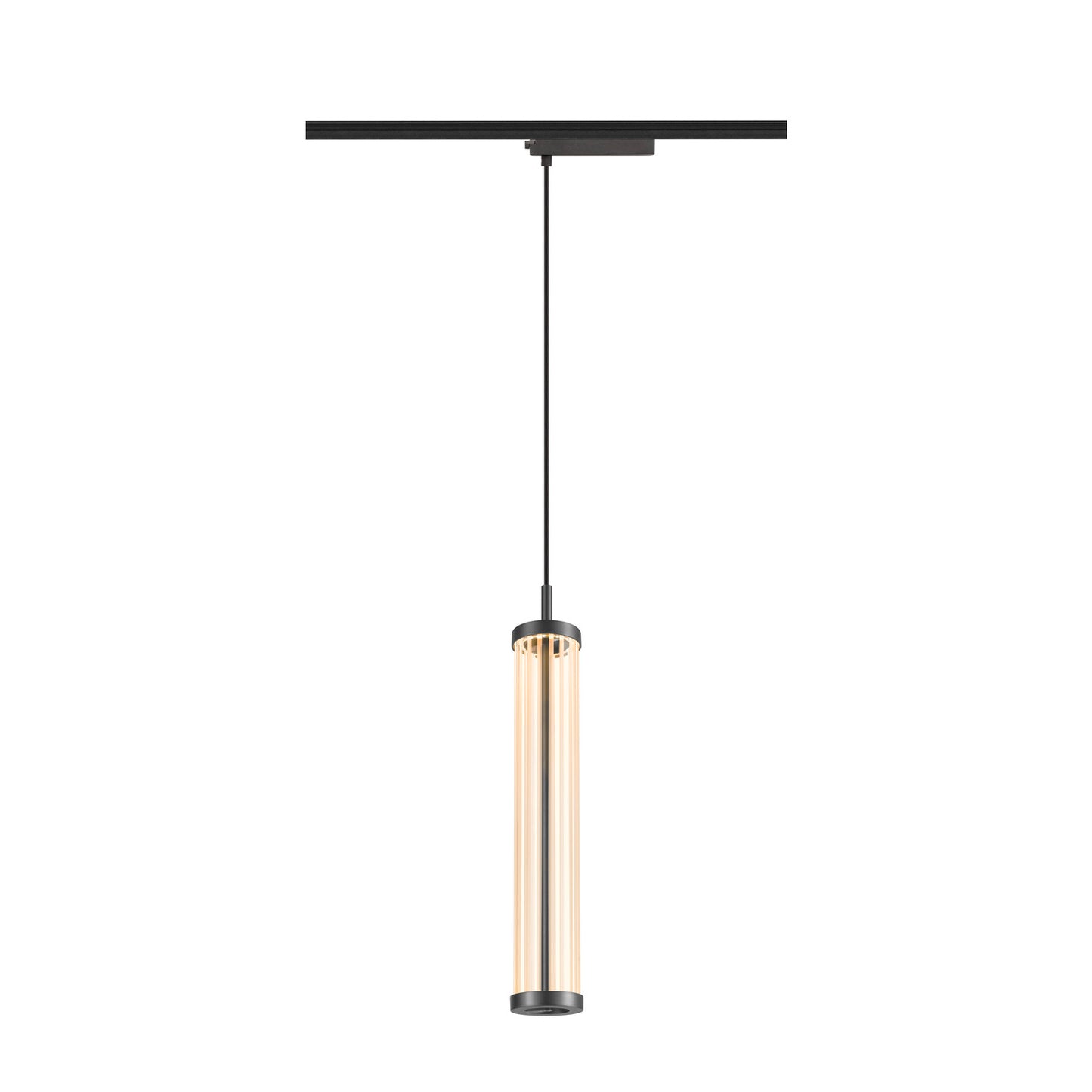 QUIMERA, 1~ Pendelleuchte, Pendellänge 150 cm, 2700 K, PHASE, dunkel bronze