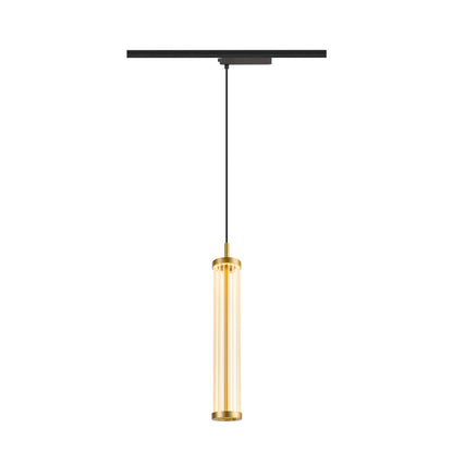 QUIMERA, 1~ Pendelleuchte, Pendellänge 150 cm, 2700 K, PHASE, gebürstet messing
