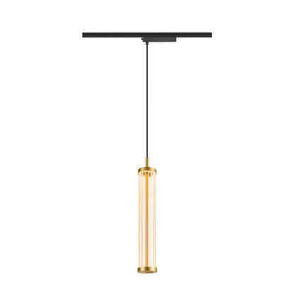 QUIMERA, 1~ Pendelleuchte, Pendellänge 150 cm, 2700 K, PHASE, gebürstet messing