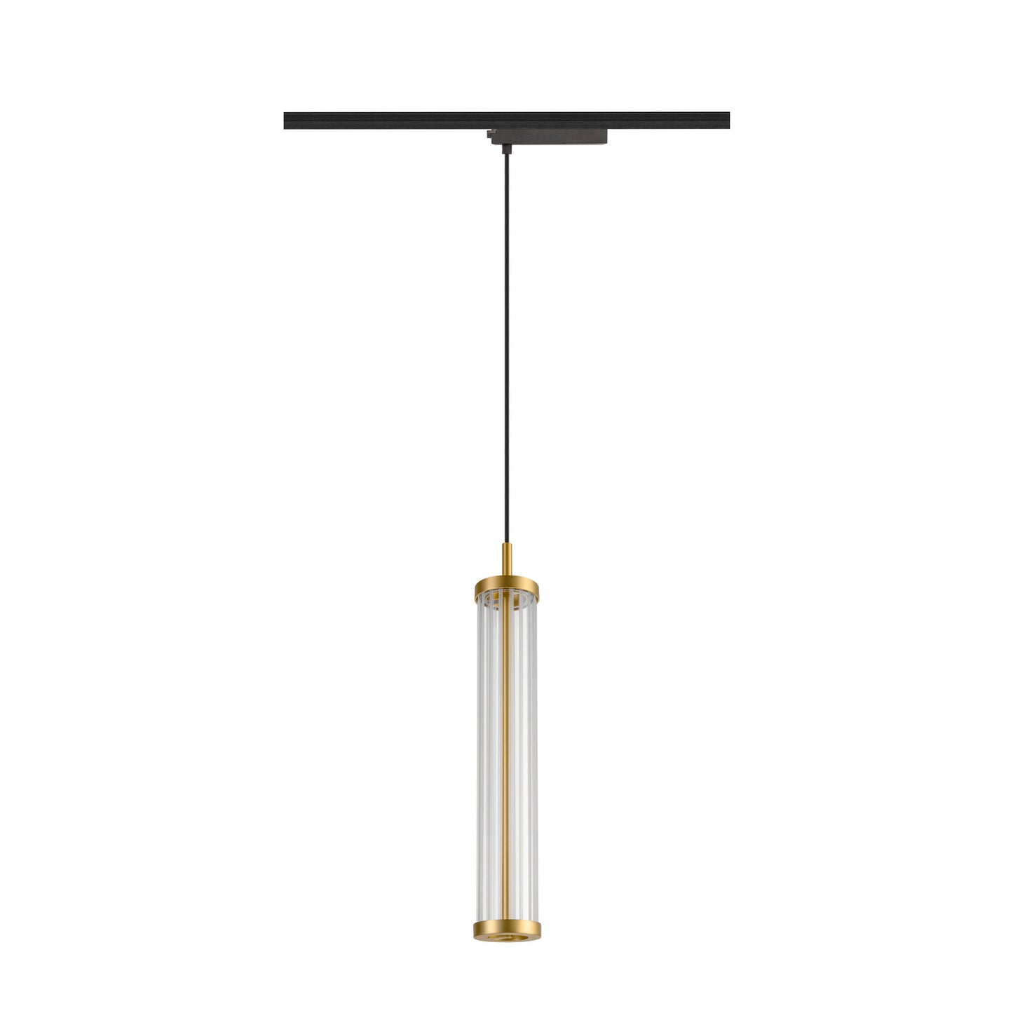 QUIMERA, 1~ Pendelleuchte, Pendellänge 150 cm, 2700 K, PHASE, gebürstet messing
