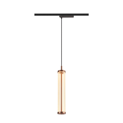 QUIMERA, 1~ Pendelleuchte, Pendellänge 150 cm, 2700 K, PHASE, dunkel kupfer