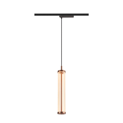 QUIMERA, 1~ Pendelleuchte, Pendellänge 150 cm, 2700 K, PHASE, dunkel kupfer