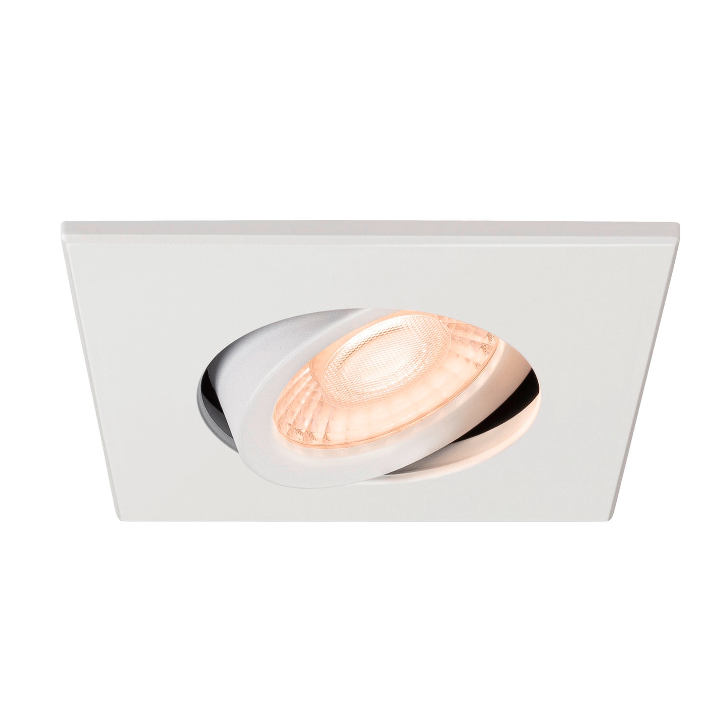 UNIVERSAL DOWNLIGHT Abdeckung, für Downlight IP20, schwenkbar, eckig, weiss