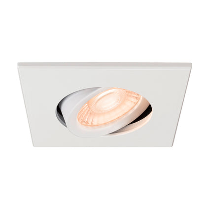 UNIVERSAL DOWNLIGHT Abdeckung, für Downlight IP20, schwenkbar, eckig, weiss