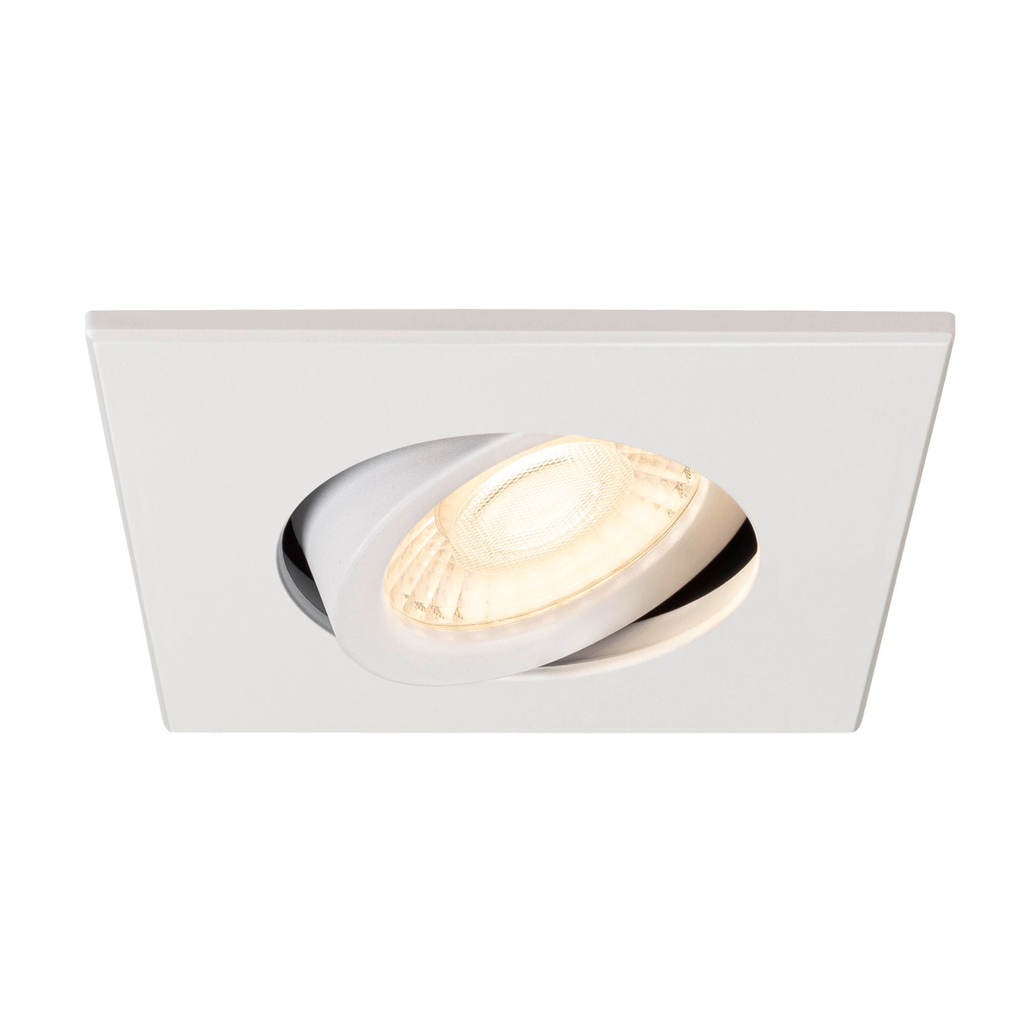 UNIVERSAL DOWNLIGHT Abdeckung, für Downlight IP20, schwenkbar, eckig, weiss