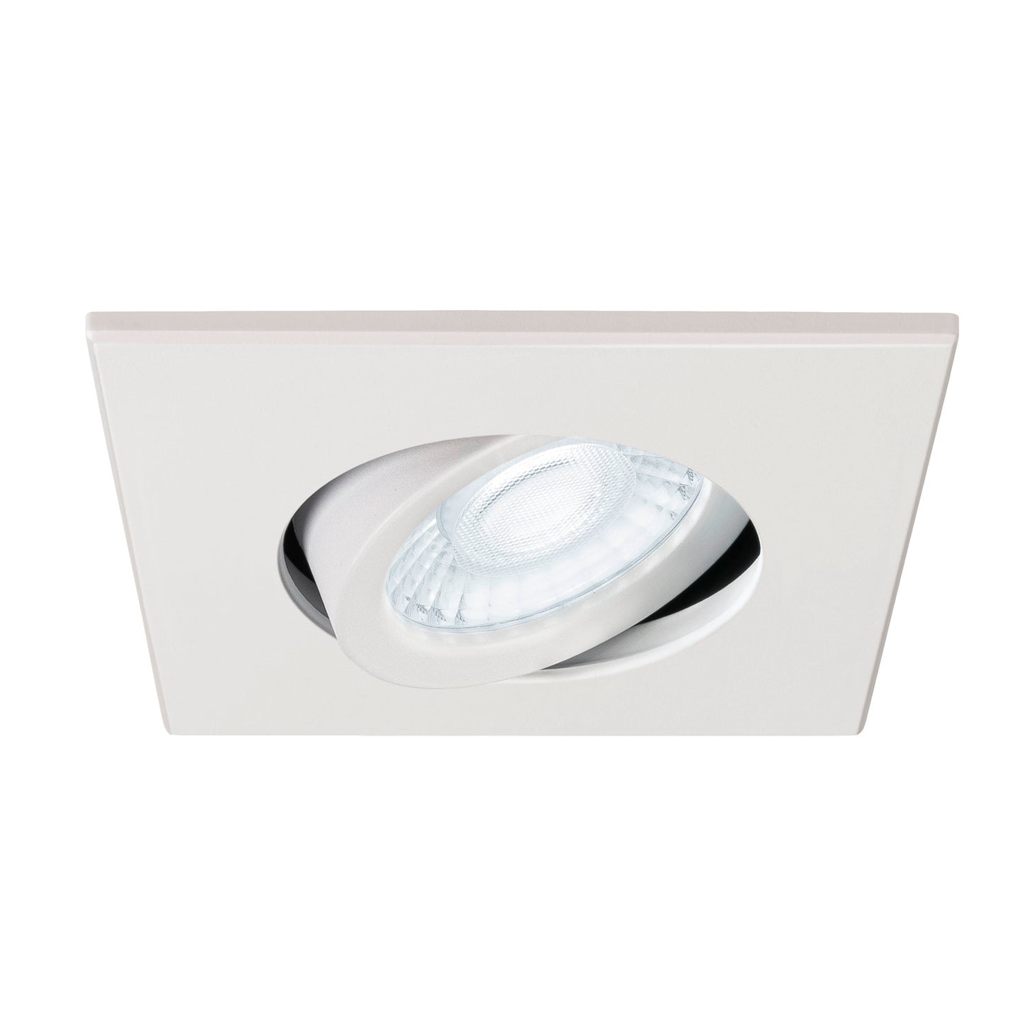 UNIVERSAL DOWNLIGHT Abdeckung, für Downlight IP20, schwenkbar, eckig, weiss