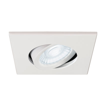 UNIVERSAL DOWNLIGHT Abdeckung, für Downlight IP20, schwenkbar, eckig, weiss