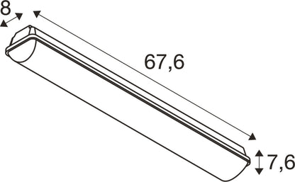 WATERPROOF V, 600 9/18 W 830/840 IP66
