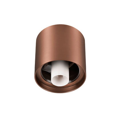 VARYT, Deckenaufbauleuchte, rund, 1x max. 6 W, E14, kupfer
