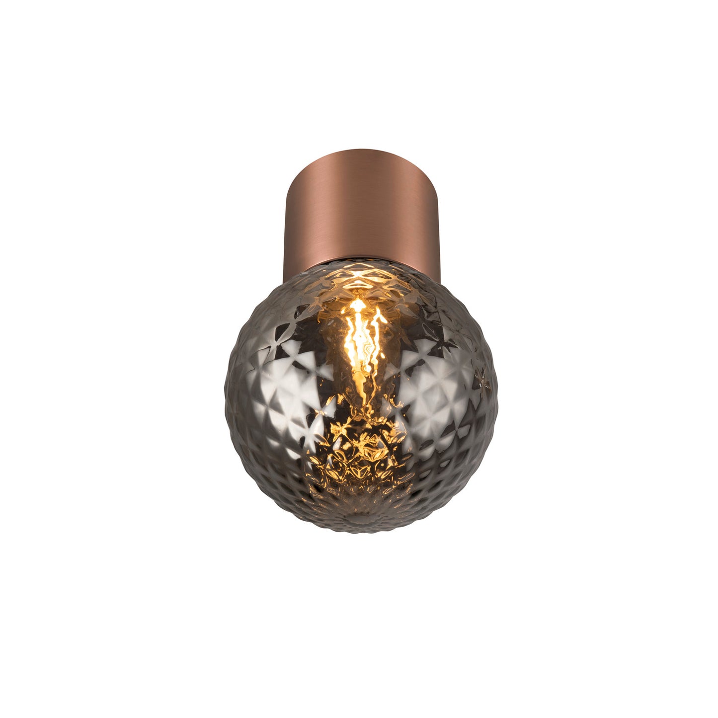VARYT, Deckenaufbauleuchte, rund, 1x max. 6 W, E14, kupfer