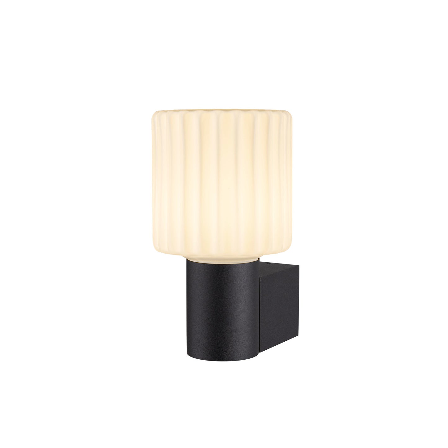 VARYT, Wandaufbauleuchte, rund, 1x max. 6 W, E14, schwarz