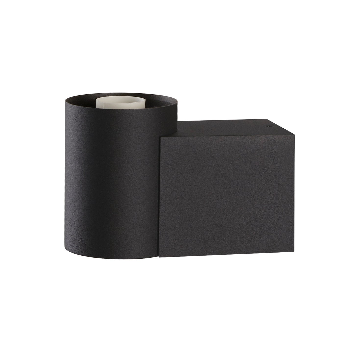 VARYT, Wandaufbauleuchte, rund, 1x max. 6 W, E14, schwarz