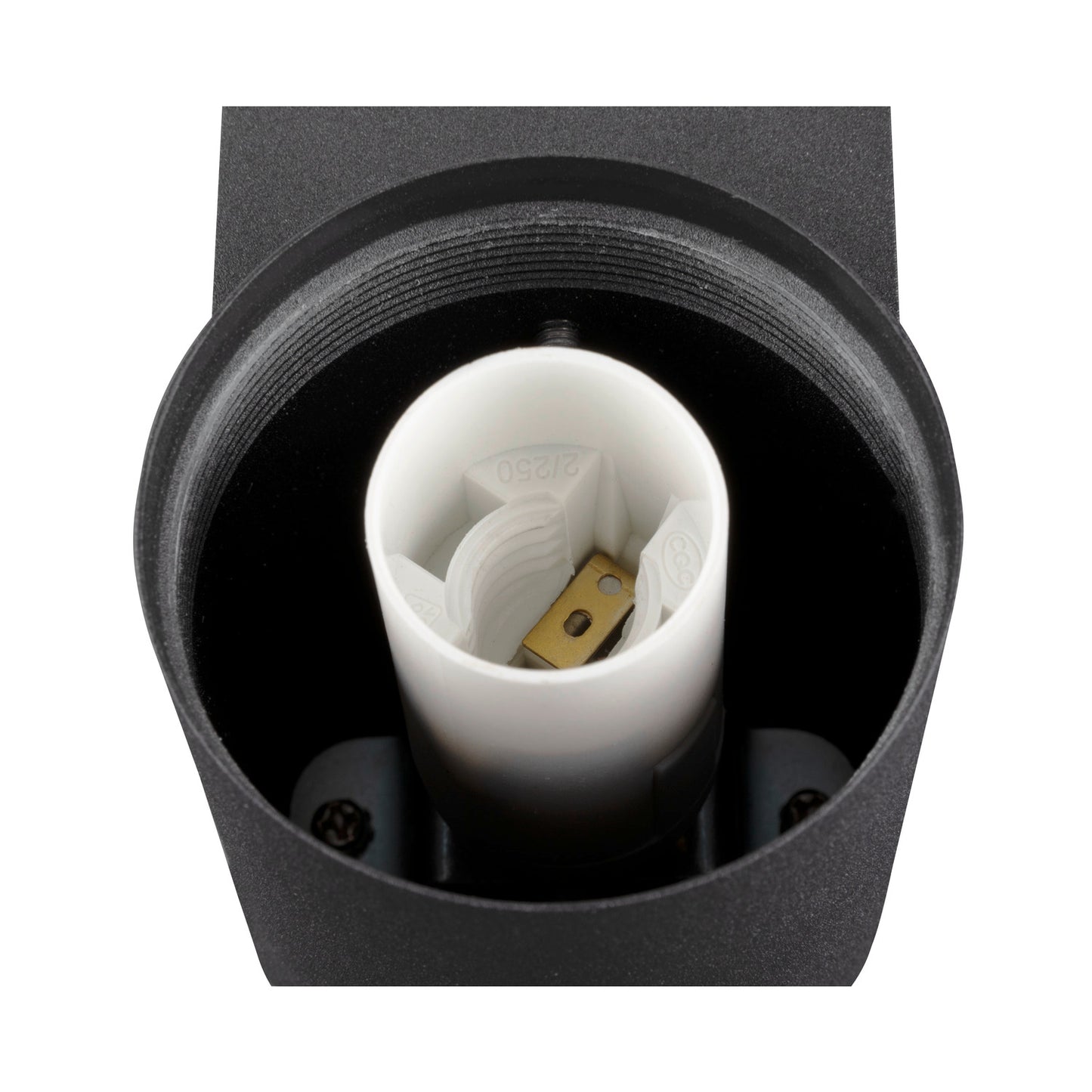 VARYT, Wandaufbauleuchte, rund, 1x max. 6 W, E14, schwarz