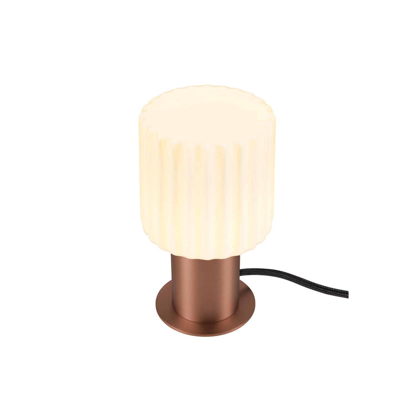 VARYT, Tischleuchte, rund, 1x max. 6 W, E14, kupfer